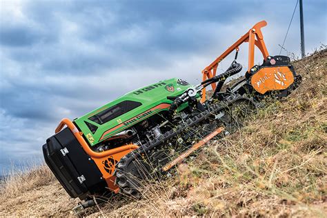 green climber lv 500|remote control steep grade mowers.